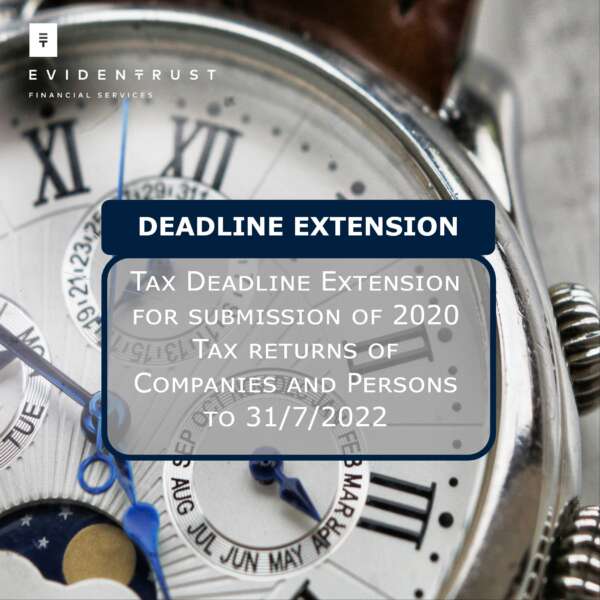 Evidentrust Financial Services Ltd | Cyprus Tax Calendar 2021