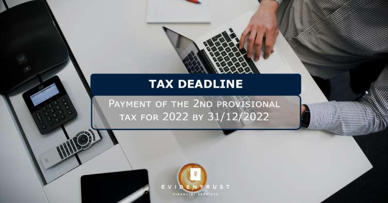 Evidentrust Financial Services Ltd | Cyprus Tax Calendar 2021
