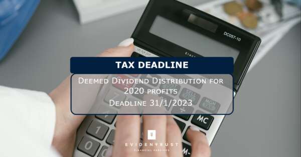 Deemed Dividend Distribution for 2022