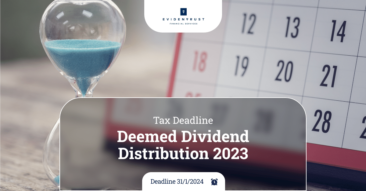 Evidentrust Financial Services Ltd | Deemed Dividend Distribution for 2023