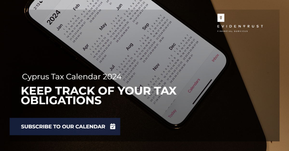Cyprus tax calendar 2024