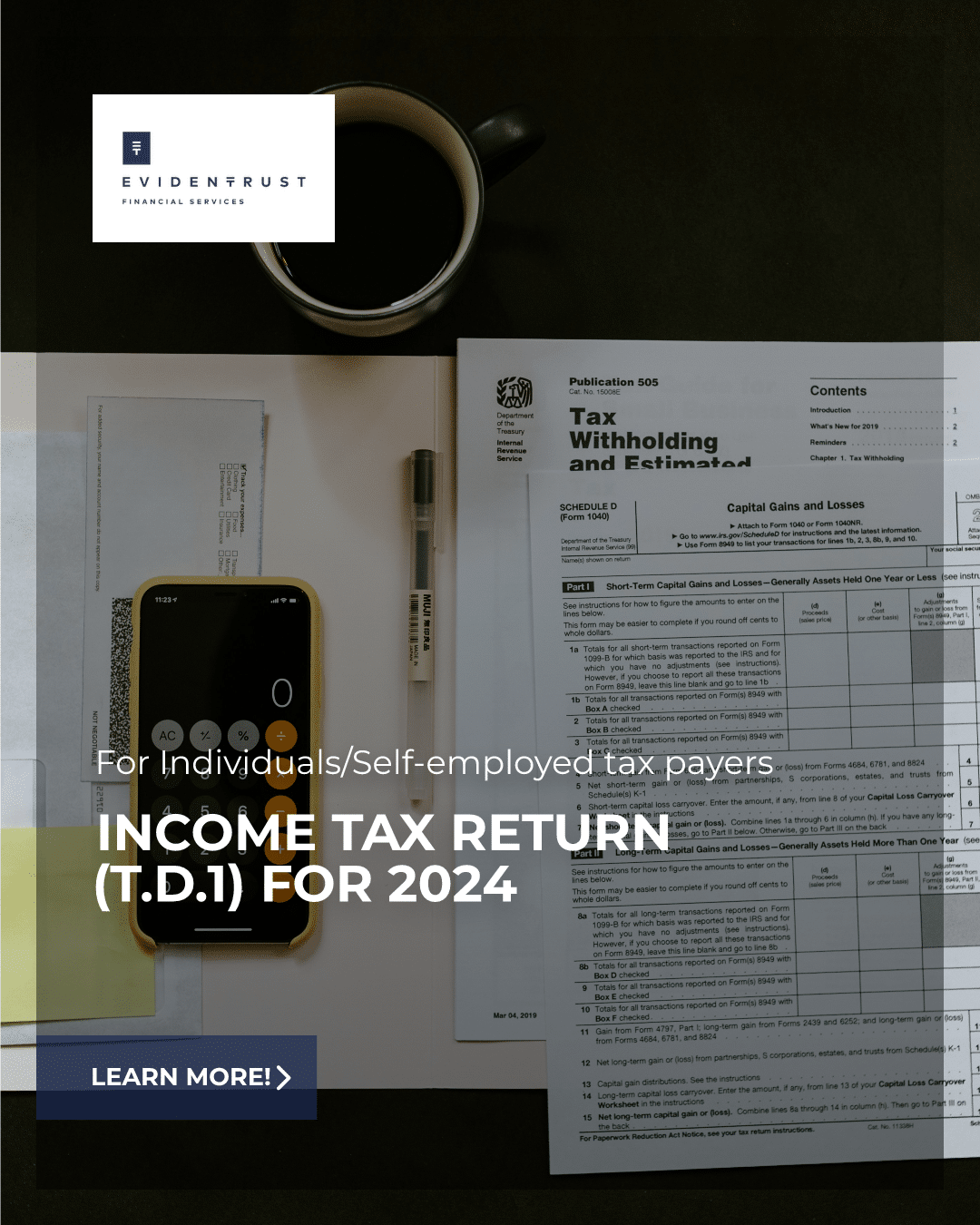 Personal Income Tax Return 2024